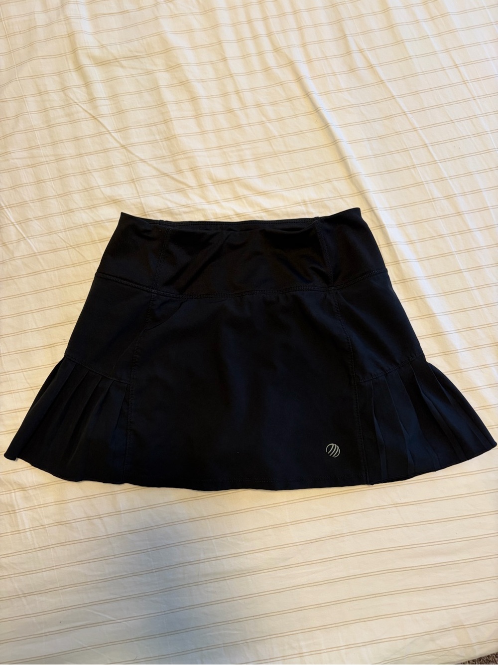 MPG Black Pleated Active Skirt